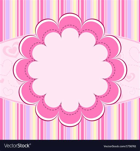 Pink kid background Royalty Free Vector Image - VectorStock