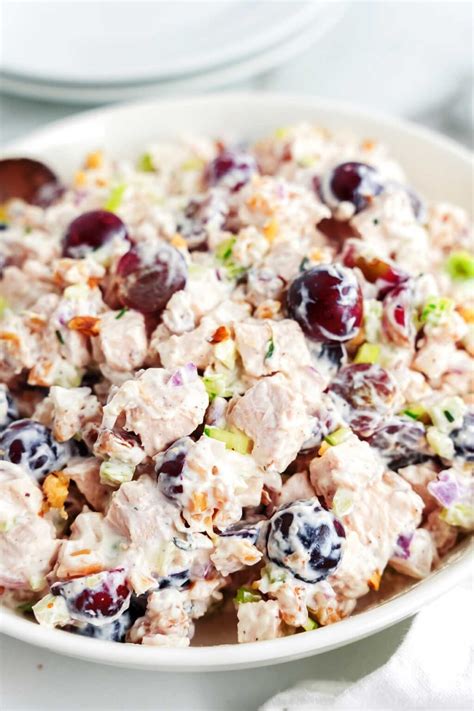 Chicken Salad With Grapes - TBMW