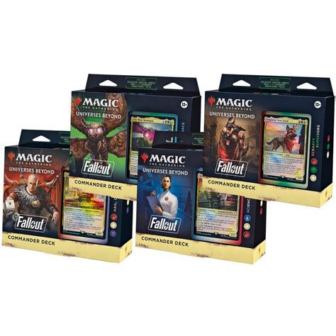 Magic the Gathering Fallout Commander Deck Display | Steel City ...