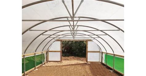 Crop Bars 14ft Classic - 25mm - Curved Sided Polytunnel - Ferryman Polytunnels Devon