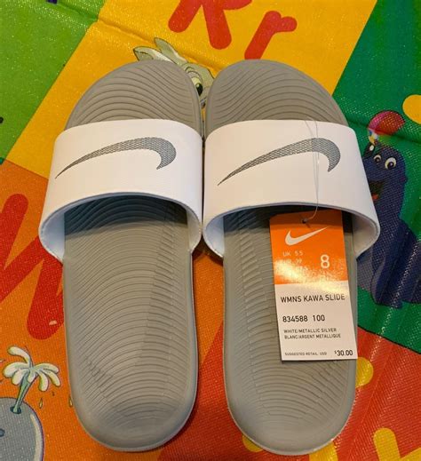 Nike Slides on Mercari | White nike slides, Nike slides, Nike sandals