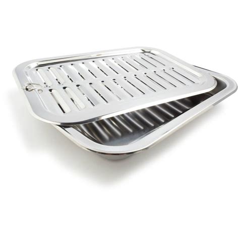 Stainless Steel Broiler Pans | Sur La Table | Broiler pan, Broiling pans, Stainless steel