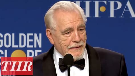 Golden Globes Winner Brian Cox Full Press Room Speech | THR - YouTube