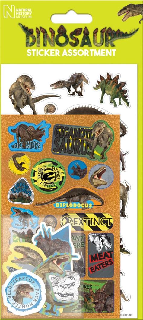 NHM Dinosaurs Assortment Pack | Paper Projects