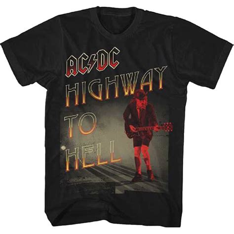 ACDC - AC/DC Highway To Hell Adult T-Shirt - Walmart.com - Walmart.com