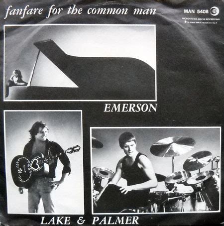 Emerson Lake & Palmer* - Fanfare For The Common Man (1977, Vinyl) | Discogs