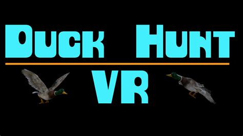 Duck Hunt VR by clintmich