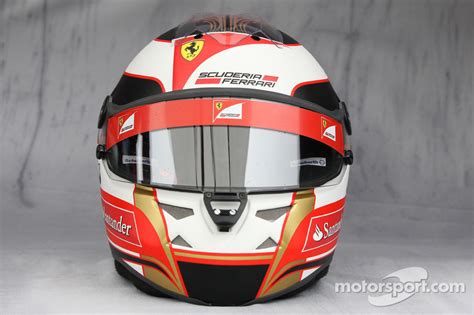 Helmet of Jules Bianchi, test driver, Scuderia Ferrari at Australian GP