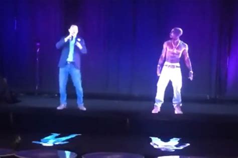 US presidential candidate Andrew Yang gets help from hologram of dead rapper Tupac Shakur ahead ...