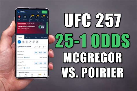 FanDuel Sportsbook Promo: Grab 25-1 Odds on Conor McGregor vs. Dustin Poirier