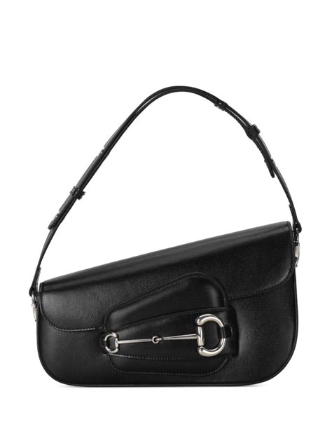 Gucci Horsebit 1955 Shoulder Bag In Black | ModeSens