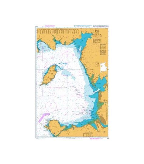 British Admiralty Nautical Chart 1826 Irish Sea Eastern Part – MORBAI