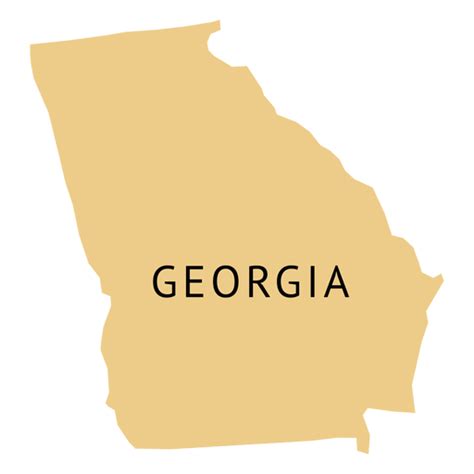 Georgia Outline Png