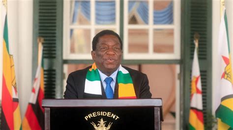 Zimbabwe Polling Commission: President Mnangagwa Wins Reelection