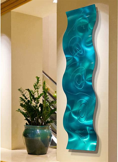 Modern Metal Wall Art, Abstract Metal Wall Art, Metal Wall Art Decor ...