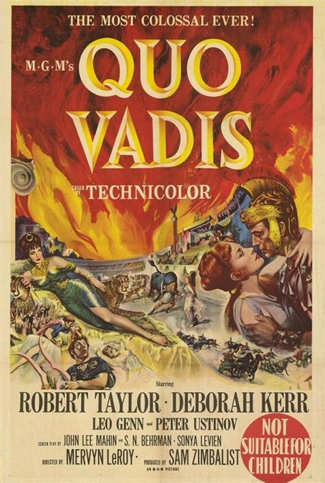 Quo Vadis Movie Poster (#1 of 2) - IMP Awards