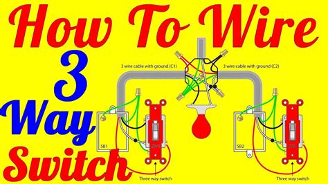 How To Wire Your Zooz Switch In A 3-Way Configuration - Zooz - 3Way Switch Wiring Diagram ...