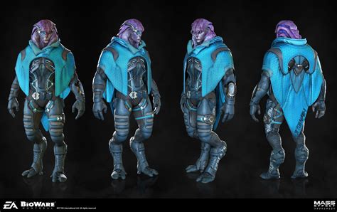 ArtStation - Jaal, herbert lowis (With images) | Mass effect, Mass ...