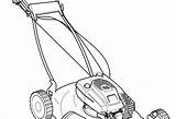 Lawn Mower Coloring Page At GetDrawings  Free Download sketch template