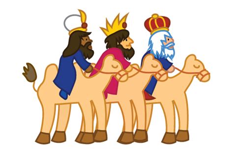 The Three Kings - Cartoon SVG Cut file by Creative Fabrica Crafts · Creative Fabrica