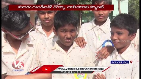 Govt Provides Low Quality Uniforms To Gurkul School Students | Hanmakonda | V6 News - YouTube