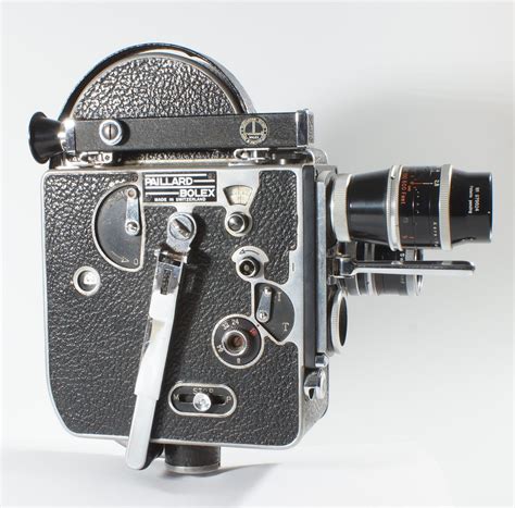 Paillard Bolex H16 Supreme 16mm Movie Camera From 1956 With 25mm & 75mm Lenses – VintageBolex