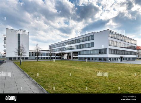 Bauhaus Building Architecture School Designed High Resolution Stock ...