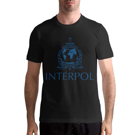 Interpol Band T Shirt T Shirt Fashion Sports Tops Round Neck Short Sleeve Tee 4939 | Jznovelty