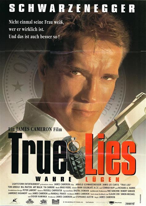 Sold Price: True Lies original 1994 vintage movie poster - February 4 ...