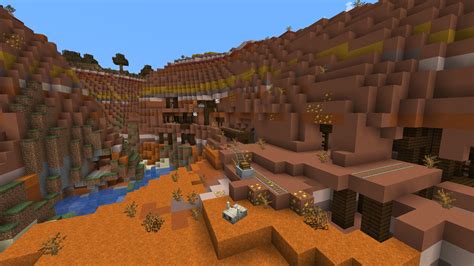 I updated Badlands! what do you think ? : r/Minecraft