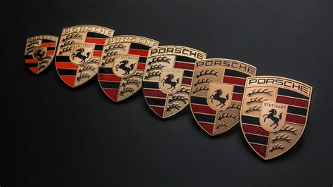 The modernised Porsche crest: the evolution of an icon - Porsche Newsroom