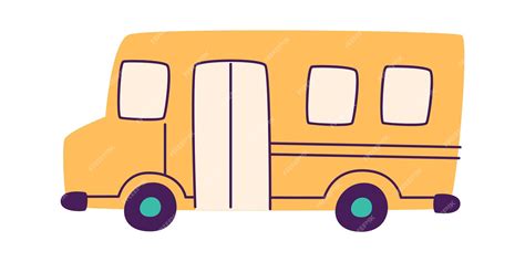 Premium Vector | School Bus Doodle