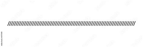 Slash line. Border with diagonal lines. Angle of tilt stripes. Black pattern of footer isolated ...