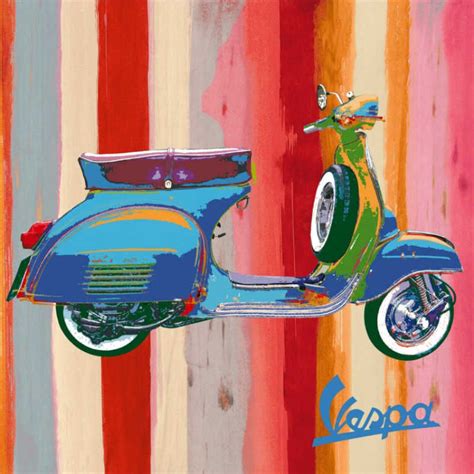 Pop Vespa II | Pop art, Vespa, Vespa illustration