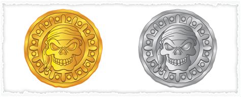 Gold doubloons | Freelance cartoonist and illustrator | Nick Gowman cartoons