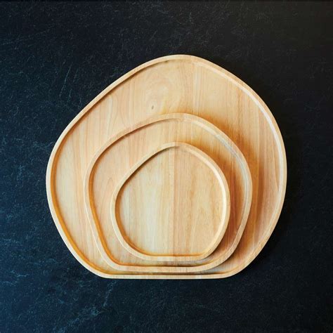 Wooden Serving Platter Round Large – Stanley Rogers