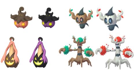 Here’s How Shiny Phantump & Pumpkaboo Will Look in Pokémon GO