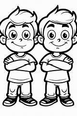 Twin Coloring Pages  ColoringDraftcom sketch template