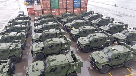 Slovenian military receives Joint Light Tactical Vehicles