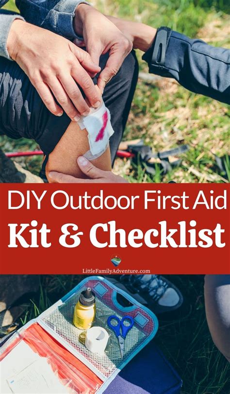 DIY Outdoor First Aid Kit & Checklist | Little Family Adventure