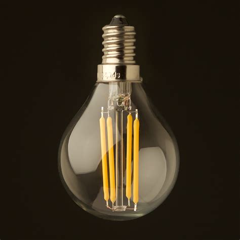 3 Watt Dimmable Filament LED E14 G45 bulb