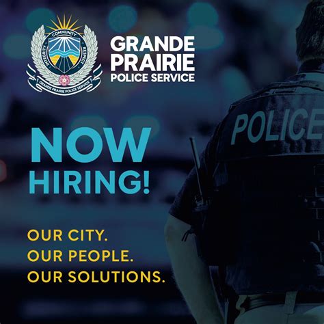 Grande Prairie Police Service to hold first recruitment class in the spring - My Grande Prairie Now