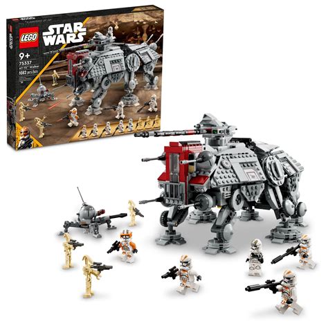 LEGO Star Wars at-TE Walker 75337 Building Toy Set for Kids, Boys, and Girls Ages 9+ (1,082 ...