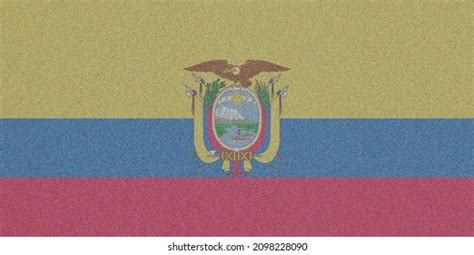 Ecuador Flag Ec National Symbol State Stock Illustration 2098228090