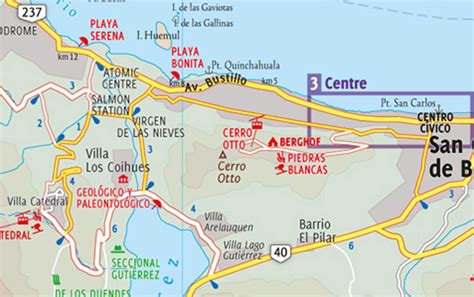 Mapas de Bariloche - Mapa Físico, Geográfico, Político, turístico y ...