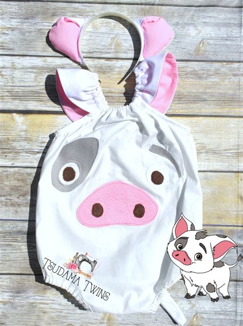 Pua Pig Romper Pua Pig Costume Pua Pig Outfit pua pig | Etsy