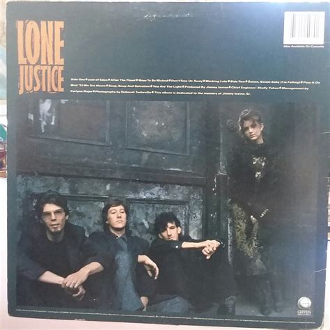 Lone Justice Self-titled Album Vintage Record Album Vinyl | Etsy