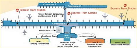 Detroit Airport Map Delta - Map Of New Hampshire