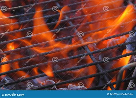 Grill & Flames Royalty Free Stock Photos - Image: 2497018