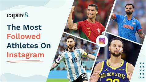 The Most Followed Athletes on Instagram 2024 - Captiv8